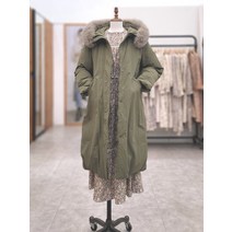 롱 야상 다운 점퍼 T228ADJ532W(1338580)