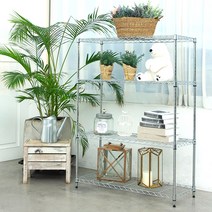 홈데코라인 산업용 메탈 스탠드선반 정리대 900 4단, 상세페이지 참조, 산업용 메탈스탠드선반 900 4단1