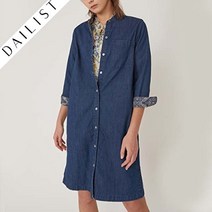 인디안 [데일리스트]데님 차이나 원피스 MDBOAYM2411