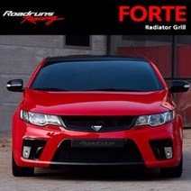 Roadruns로드런스 포르테 라디에이터그릴ll, 검정유광-EB, 포르테쿱