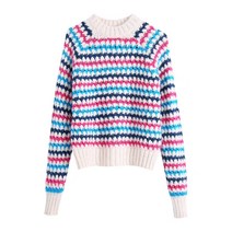 ZARA 스트라이프 니트 스웨터 컬러 03859119330