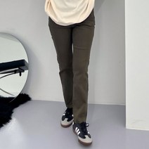 [바보사랑] 빅사이즈 컷팅 밑단 일자바지 NCP-MD884