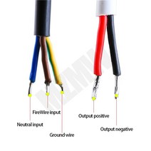 방수 스위칭 전원 공급 장치 조명 변압기 SMPS 정전압 드라이버 400W AC-DC 12V 36V IP67, 02 24V_03 600W_01 200-240VAC