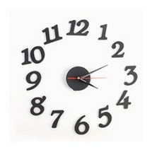 셀프 DIY 커스터마이징 조립 벽시계 PC방 매장 모던 독서실 사무실