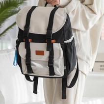 다양한 포켓 배색디자인 여대생백팩 워킹맘백팩 여성스러운백팩 백백