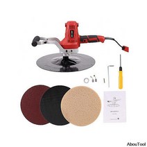 마루광택기 벽연마 기계 전기 석고 콘크리트 시멘트 모르타르 지상 표면 휴대용 연삭 폴리 셔 도구, 04 AU, 04 AU