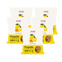 하이웰 프로폴리스 레몬맛 마누카허니 로렌지 200g 5개 (올리브비누+치약 증정)