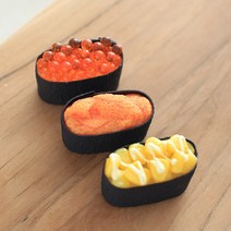 연어알군함 성게알군함 옥수수군함모형 초밥 스시모형