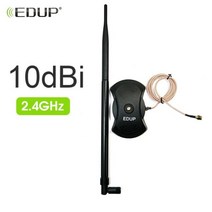 무선 라우터 허브 네트워크 전산 장비 EDUP WiFi 부스터 전력 증폭기 2.4GHz 4W 신호 라우터 액세서리 안, 2.4G No Power_US Plug