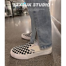 얼짱 매치 클래 스니커즈 성용 코르크 페달 게으른 블랙 캔버스신발 캔버스운동화 남성신발