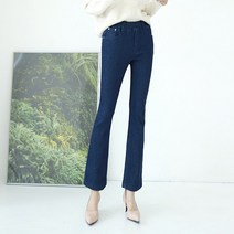 비바조이 W21_3 리얼극찬 기모부츠컷 청바지