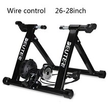 자전거롤러 고정로라 평로라 DEUTER 사이클링 트레이너 와이어 제어 무선 2628 quot자전거 승마 플랫폼 실내 피트니스 훈련 주차 랙 MT01, [01] 2628 wire blk