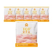 치킨마켓 국내산 냉동 생닭어깨살 닭잡육 닭순살 5kg (1kg x 5팩)