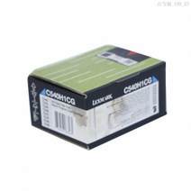 렉스마크 X546dtn 정품토너 파랑 2000매(C540H1CG), 1개