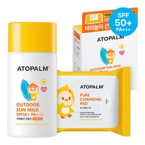 아토팜 야외놀이 선밀크 SPF50+ PA+++기획세트W/N:TDWDEAL19+ T1, 위드딜 1, 위드딜 본상품선택