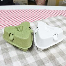 3구 부활절포장/부활절용품/달걀케이스, 화이트