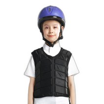 승마 바디 프로텍터 Chevaliers 안전 EVA 패딩 댐핑 조끼 Equine Adjustable Vest, 01 CL