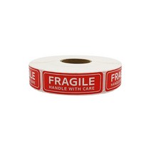 [풀리줄리] FRAGILE 취급 파손 주의 스티커 소형 택배 상품 포장