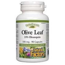해외 Natural Factors Olive Leaf 올리브 잎 추출