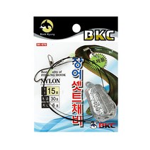 백경 장어 세트 철추 채비 BK-870 바늘14 원줄30 지선6