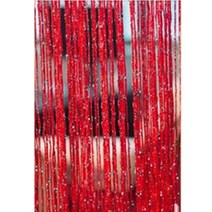 200x100cm 현대 귀여운 플래시 라인 룸 디바이더 커튼 샤이니 술 문자열 도어 커튼 창 valance 홈 데콘 шторы