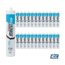 KCC SL999 고성능 카트리지실리콘 1BOX(25EA), 회색