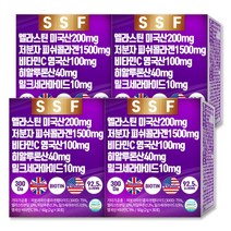 순수식품 엘라스틴 저분자 피쉬 콜라겐 밀크세라마이드 히알루론산 4개월분(120포), 60g, 4개