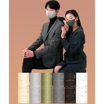 KF94 크린조이 와이드핏 새부리형 황사방역 마스크 성인용(중형) M 5매입 베이지 연그레이 카키 진그레이 블랙 화이트 편안한, 18팩