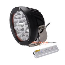 아이맥몰 LS90 8200루멘 LED 서치라이트 선박용 자동차 중장비 전조등 조명등, AC220v연결용