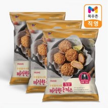 [목우촌]에어프라이어 프라임 한입 돈까스 500g x3, 단품, 상세 설명 참조