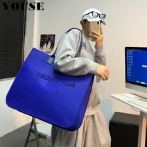 남성용 토트 백 핸드백 디자이너 숄더 펠트 패브릭 럭셔리 비치 지갑 구매자 패션 짚 대형 여름 에코 미학 핸드