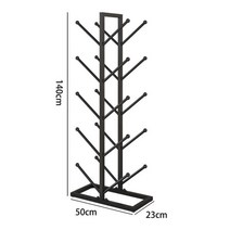 볼 축구공 양면 보관대 체육관 농구공 진열대, 양쪽에 공 10개 넣고 검정색