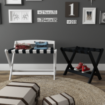 러기지 랙 짐 객실 원목 접이식 펜션 칸 랙선반 여행용, D타입 유자나무80x50x60