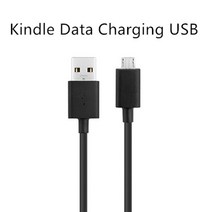 케이블세상 케이블 화이트 색상의 킨들 오리지널 eu 충전기, 검은색 케이블, 1m, 01 black cable_01 1m