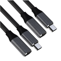 엠비에프 USB 3.0 C타입 CM CF 연장 케이블 MBF-USBCF10, 4개, 1m