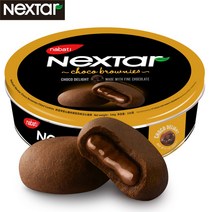 나바티 초코 브라우니 쿠키 인도네시아 수입과자 nextar 넥스타 Richeese 초코과자, 1. 상자 포장, 8박스 (총 64개입)