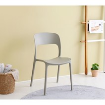 심플디자인 인테리어의자 스터디카페 테라스 위펠리그 비트라 이케아, 그레이