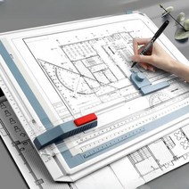 건축 제도판 a3 도면 보드 작업 기사 시험 드로잉