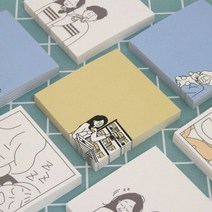 마이유 메모지 떡메모 메모장 메모지 캐릭터메모용지 캐릭터메모, 장보기
