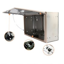 아파트 빌라 우편함 디자인 전원주택펜스 고급우편함, 골드