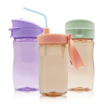 아이신아 어린이집 물병 트라이탄 초등 물통 350ml, 스포츠물병 350ml 연보라, 1개