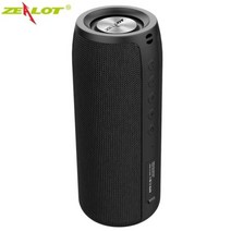 ZEALOT S51 무선 서브 우퍼 휴대용 블루투스 스피커 야외 스포츠 스테레오 다이나믹 음악, 08.S51-블랙