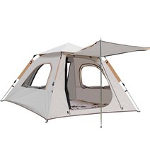 패스트캠프 원터치텐트 메가스위트 그레이 4-6인용, 그레이（235*235*155cm）