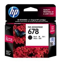 NO.678 CZ107AA HP 잉크 검정, 단품