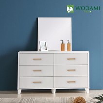 러튼1200 와이드화장대세트, 화이트