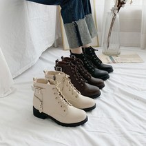 구두모모 착용감좋은 데일리 워커 숏 부츠 (3.5cm)