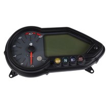바이크 계기판 부품 bajaj pulsar 180 125 135 150 160 220ns pulsar180 용 속도계 기기 전자 주행 거리계 타코미터, 검은색, 01 Black