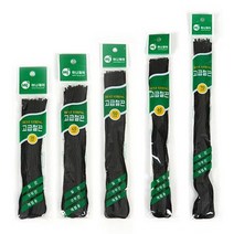 사무용 고급 서류 철끈 70cm 구두끈 책철 메모홀더 오피스용품 하나제이, 블랙(1봉 18개입)