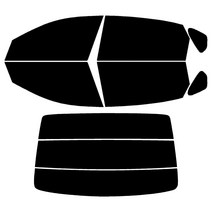 로톰 K9 측후면 썬팅필름 DIY 셀프 열차단 썬팅지, K9 2세대 (18-현재), RTF-7S 05 (진함), 기아