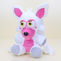 33cm 브라운 베어 가방 프레디 플러시 가방 프레디 Fazbear 치카 보니 망글 폭시 백팩 봉제 인형 장난감 책가방 어린이 인형, 33cm bag fox